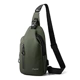 Pangogogo Wasserfest Crossbody Bag Herren|Leichte Kratzfeste Umhängetasche...