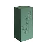 Creativery Nass Steckschaum Ziegel 23x11x7,5cm - für Profi Floristen &...