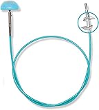 NEU Knit Pro Mindful Swivel Seile für austauschbare Rundstricknadeln, 360...