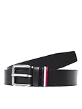 JACK & JONES Herren Jacespo Belt Lederg rtel, Schwarz, 105 EU