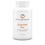 vitaworld Guarana Pur 500 mg, die natürliche Alternative zu Koffein mit...
