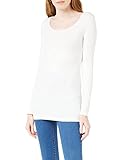 VERO MODA Damen Vmmaxi My Soft Long U-neck Noos' Langarmshirt, WeiÃƒŸ...