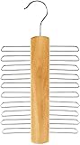 Hangerworld Holz 20 bar Krawatte Rack Kleiderbügel - Schal, Gürtel,...