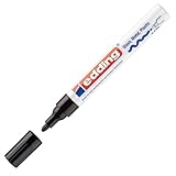 edding 750 Glanzlackmarker - schwarz - 1 Lackmarker - Rundspitze 2-4 mm -...