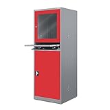 Jan Nowak Computer-Arbeitsstation PC-Schrank Computerschrank mit Schublade...