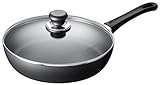 Scanpan Classic 28 cm Schmorpfanne mit Deckel | Handgegossene...