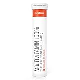 GymBeam Multivitamin Tabletten - 10 Vitamine in Brausetablettenform,...