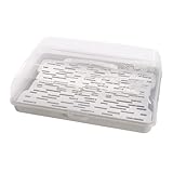 BranQ - Home essential rechteckiger Kuchenbehälter aus Kunststoff (PP),...
