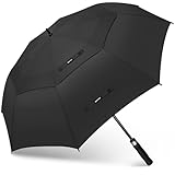 KEYHOT Golf Regenschirm L Sturmfest, Großer Regenschirm Sturmfest Stabil,...