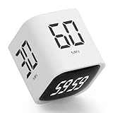 Shengxi Digital Cube Timer, Schwerkraftsensor Flip Timer Pomodoro Timer mit...