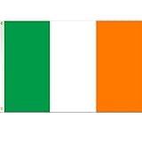 Flagge Irland Polyester Messing-Ösen Fahne Polyester Garten Flagge Für...