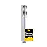 Bürstenking Stabbrause Duschkopf, wassersparend, G ½“ Anschlussgewinde,...