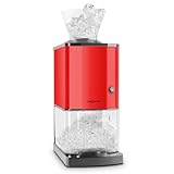 OneConcept Crushed Ice Maschine, Schneller Crushed Ice Maker mit...