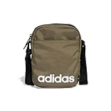 adidas Unisex LINEAR Organizer, Olive strata/Black/White, One Size