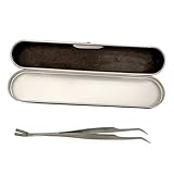 PEPLAYTAL Edelstahl Zeckenzange für Hunde und Katzen Rostfrei Ergonomisch...