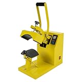 MooBeey 550W Kappen-Heißpressenmaschine mit Aluminiumdruckguss Heizplatte,...