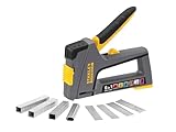 STANLEY FatMax Handtacker Tacker für Holz 6-in-1 TR75 (rückschlagsfrei,...
