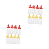 Ciieeo 2 Sätze Gewürzbox Mini Squeeze Flasche Soßenflasche Senfbehälter...