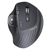 ProtoArc EM01 NL Trackball Maus, Verstellbarer Winkel Maus, 2.4G USB...