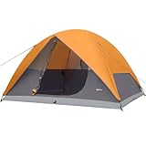 Amazon Basics Kuppelzelt für Camping, mit Regenschutz und Tragetasche,...