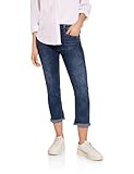 STREET ONE Damen A377259 7/8 Jeans, Blue Washed Soft, 27W x 26L