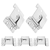 WESIEVYA 5 Stück Teiliges Metall Mikrofonhalter Kompatibel mit Tkg...