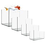 GarPet Aquarium aus Glas - Glasbecken für Süß- und Seewasser -...