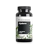 Vegane Hyaluronsäure – 500 mg Hyaluron/Kapsel – 90 Kapseln für 3...