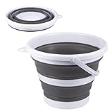 3L Faltbarer Eimer, 3L Falteimer Putzeimer Faltbar, Sandburg Strandeimer,...