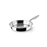IBILI Dreilagige Pfanne, natürlich, 22 cm, Edelstahl, induktionsgeeignet,...