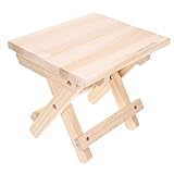 Zerodeko 1stk Hocker Aus Massivholz Tritthocker Für Kinder Kinderhocker...