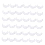 DIYEAH 100 Stück Einweg Nylon Bartschutznetz Elastisch Feines Mesh...