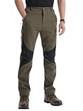 PrimeCrest Wanderhose Herren Softshellhose Wasserdicht Trekkinghose...
