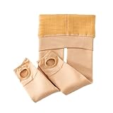 Fudaolee Thermo Strumpfhose Mädchen Gefütterte Leggings mit Fleece Kinder...