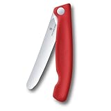 Victorinox Swiss Classic Faltbares Picknick-Messer für Wanderungen, Obst,...