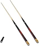 ZHANGDONG Billardqueue, Snooker-Queues, 10 mm, Spitzen, 145 cm, Hartholz,...