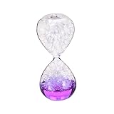 Glas Sanduhr, Blasen Sing Sanduhr Timer, Kristall Sanduhr,...