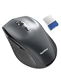 TechRise Kabellose Maus für Laptop, 4800 DPI Optisch, 2.4G Ergonomisch, 30...