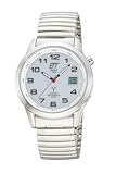 ETT Eco Tech Time Funk Solar Herren Uhr Analog mit digitalem Datum mit...