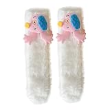 1 Paar Kuschelsocken Damen 35-38, Flauschige Socken, Schlafsocken Ddamen,...