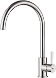 GRIFEMA Wasserhahn Küche, Küchenarmatur mit Einhebelmische, Hochdruck...