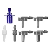 KOMBIUDA 7 Stück Teiliges Blutdruckmessgerät Adapter Abs Anschluss...
