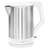 Clatronic® Wasserkocher Edelstahl | 1,5 Liter | BPA frei |...