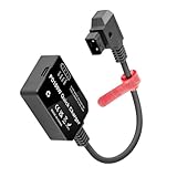 CHIZISX Tragbarer V-Mount-Adapter PD100W mit Typ-C- und D-Tap-Funktionen,...