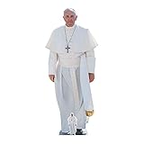 Star Cutouts Ltd SC940 Pappaufsteller Papst Franziskus, Lebensgröße,...