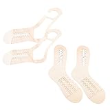 HOMSFOU 3 Sätze Holz Sockenblocker Diy Sockenspanner Für Strickprojekte...