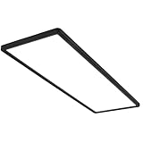 BRILONER - LED Deckenlampe mit indirektem Licht, 58x20 cm, flach, 22W...