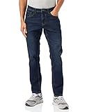 camel active Herren Regular Fit 5-Pocket Jeans aus Baumwolle 34 Dunkelblau...