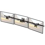 Monitor Wandhalterung 3 Monitore für 17-32 Zoll Bildschirme, Schwenkbare...