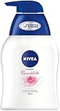 NIVEA Pflegeseife Rosenblüte (250ml), pflegende Flüssigseife für...